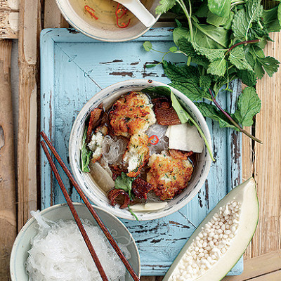 Vietnamese bun cha ca