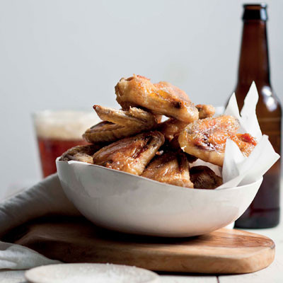 Crispy baked chicken wings