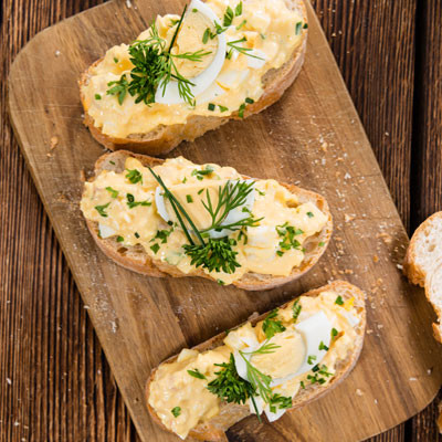 The perfect egg mayonnaise