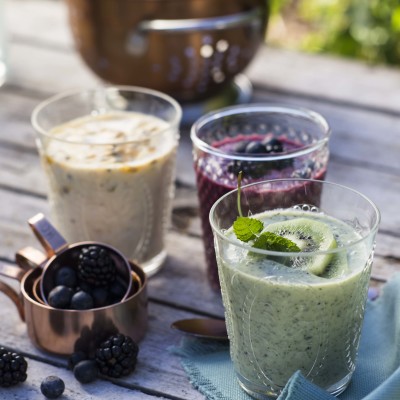 3 breakfast smoothies, 1 key ingredient