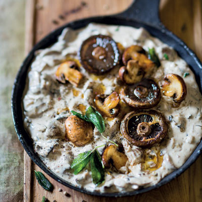 Creamy mushroom sauce