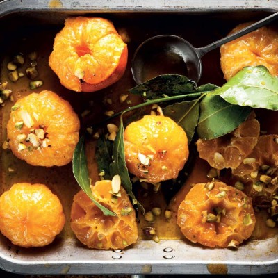 Baked oranges