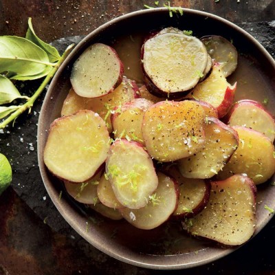 Lemon and sweet potato bake