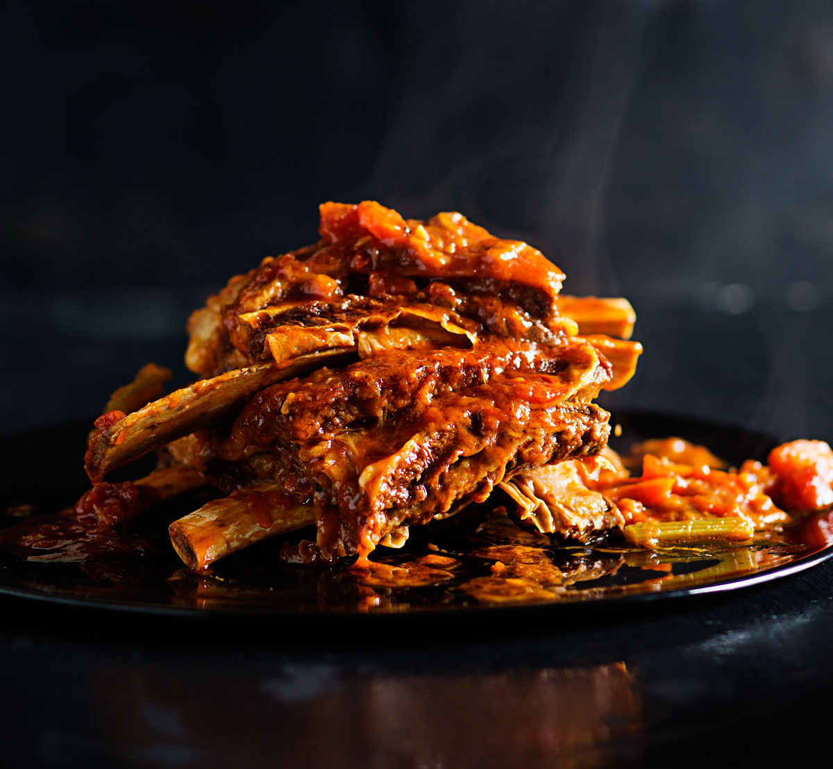 Slow-cooked shortrib ragu