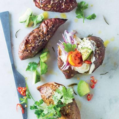 Mexican-style sweet potatoes