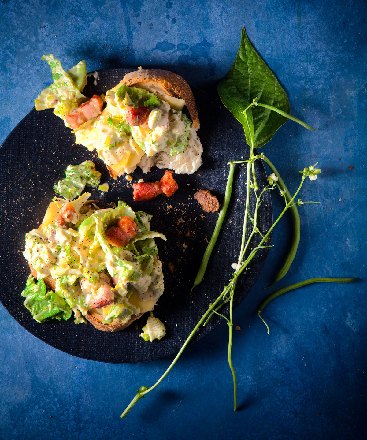Cabbage on toast
