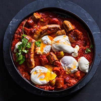 Chorizo shakshuka