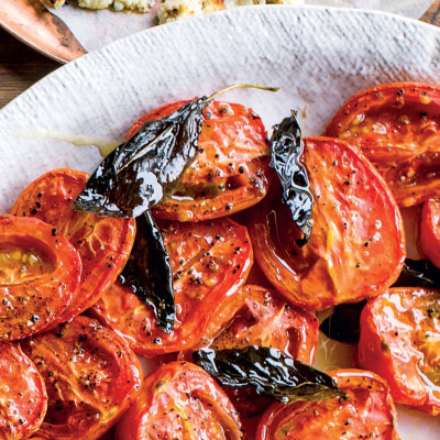 Slow-roasted tomatoes