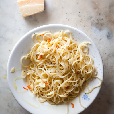 Spaghetti aglio e olio