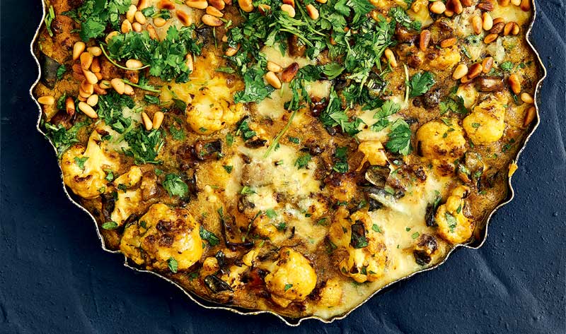 Comforting cauliflower dishes - tart