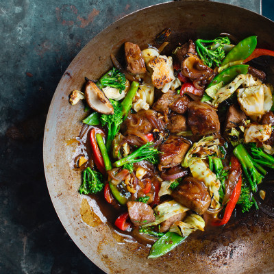 Chinese beef stir-fry