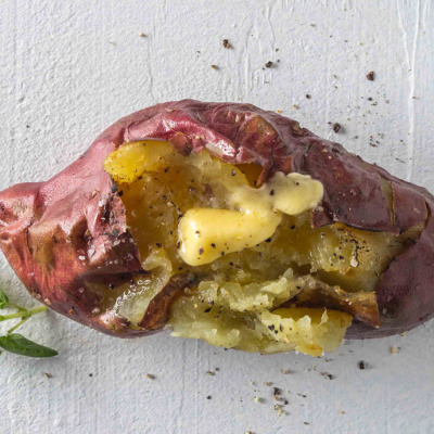 1 baked potato, 3 ways