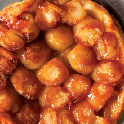 Classic Pink Lady tarte tatin