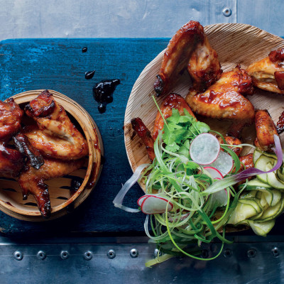 Char siu-style chicken wings