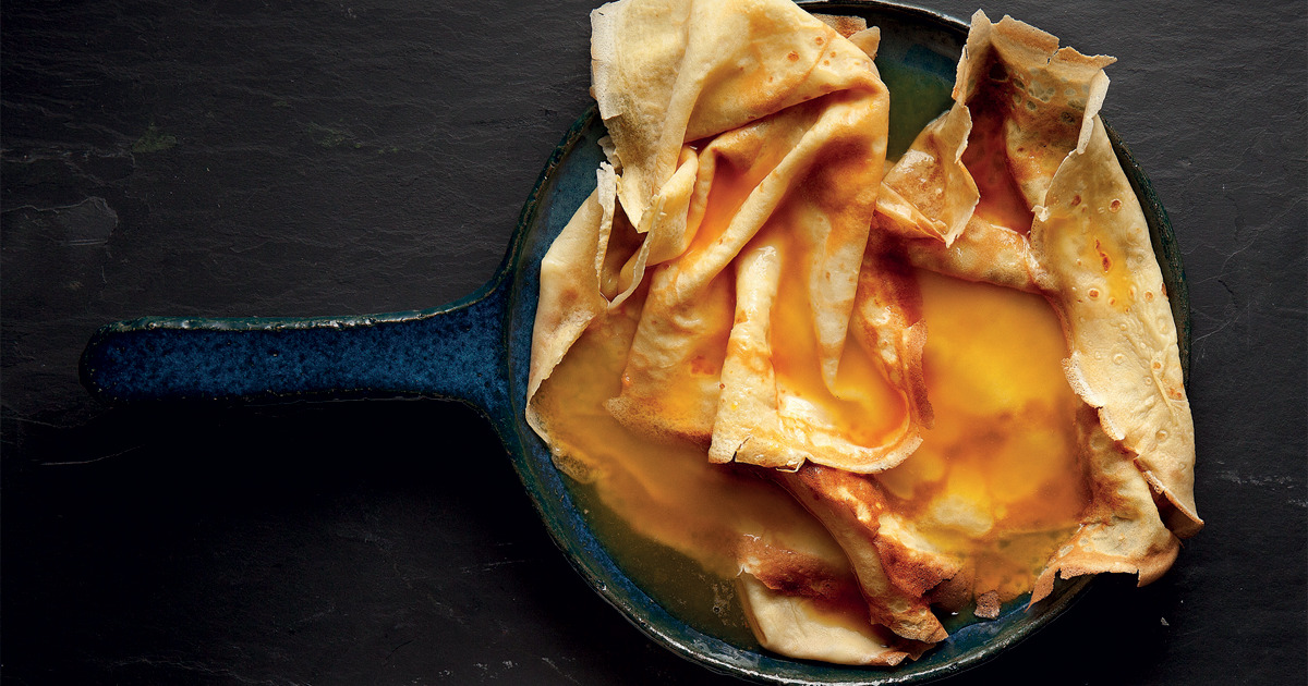 Crepes suzette