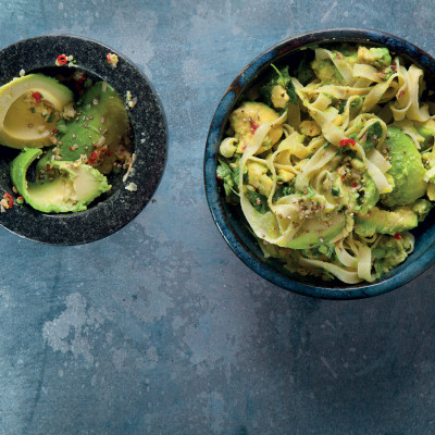 Guacamole tagliatelle