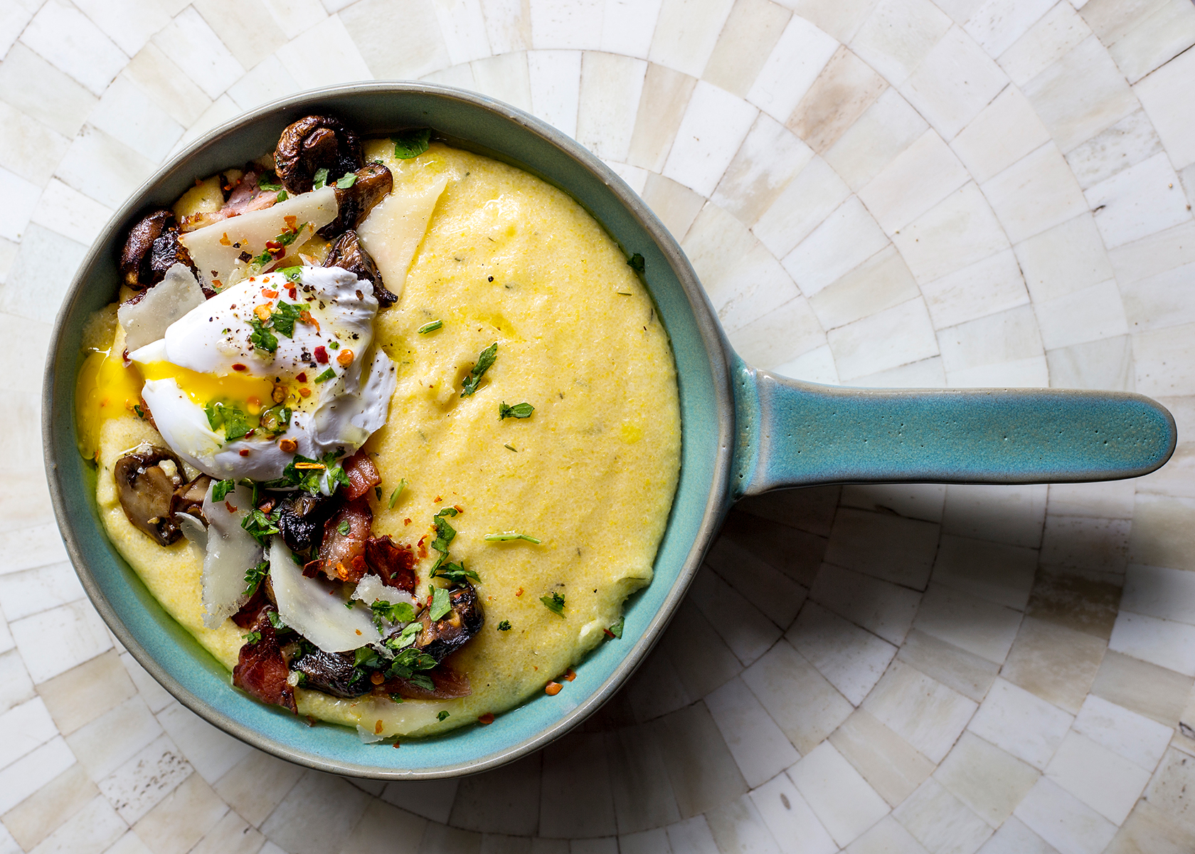 Polenta porridge