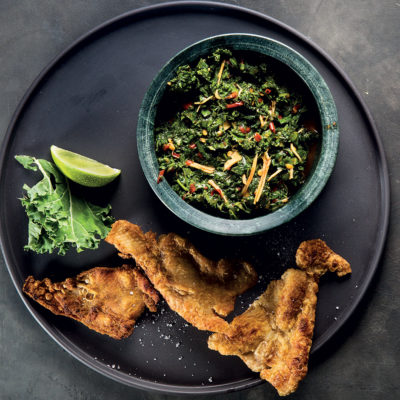 Anatomy of a dish: crispy chicken skin
