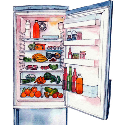 Where to store what in your fridge
