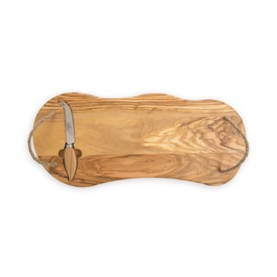 Win an olive-wood cheese board and knife set worth R525 each