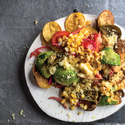 Double-corn nachos