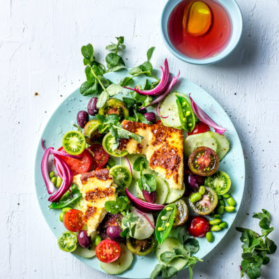 Abi's squeaky Greek salad