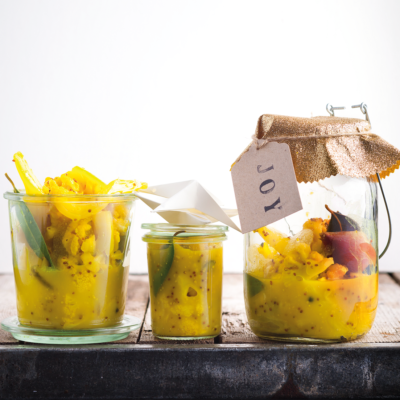 Festive piccalilli