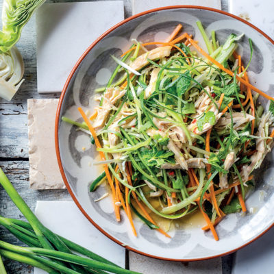 Vietnamese-style chicken slaw