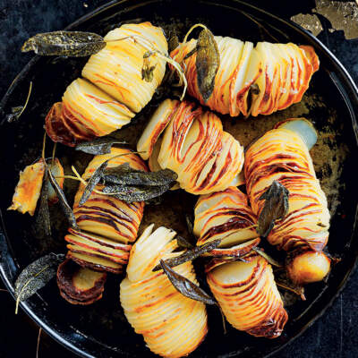 Hasselback potatoes