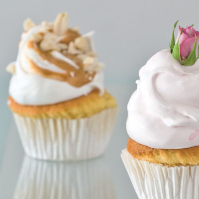 Peanut butter cupcakes