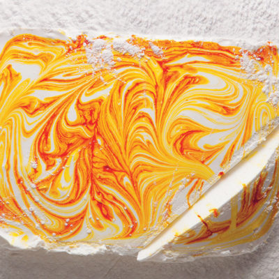 Swirled marshmallows