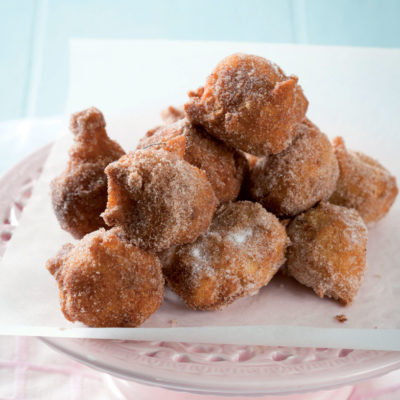 Banana doughnut fritters