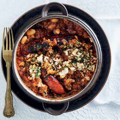 Bean-and-chorizo cassoulet