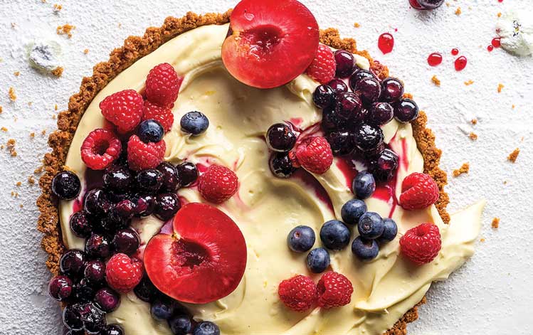 No-bake cheesecake