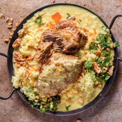 Mansaf (lamb in yoghurt sauce)