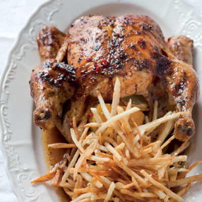 Peri-peri roast chicken