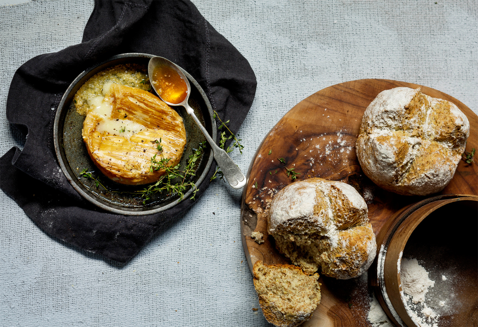 No-knead soda bread recipe