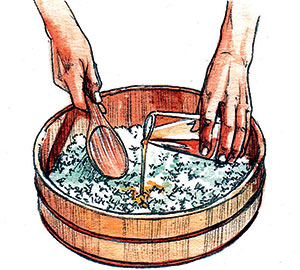 how to make sushi rice