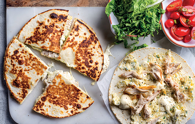 Mexican-inspired quesadillas recipe