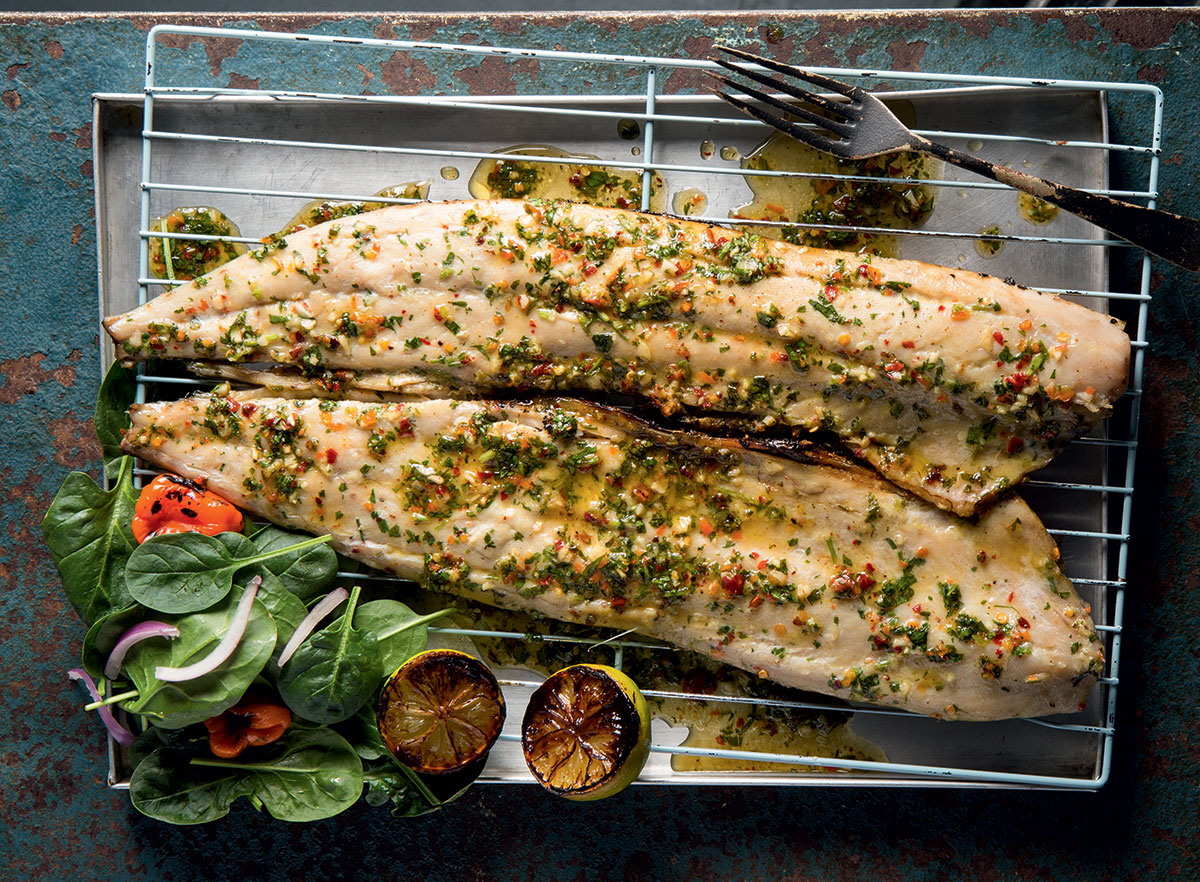 Sticky chilli smoked snoek recipe