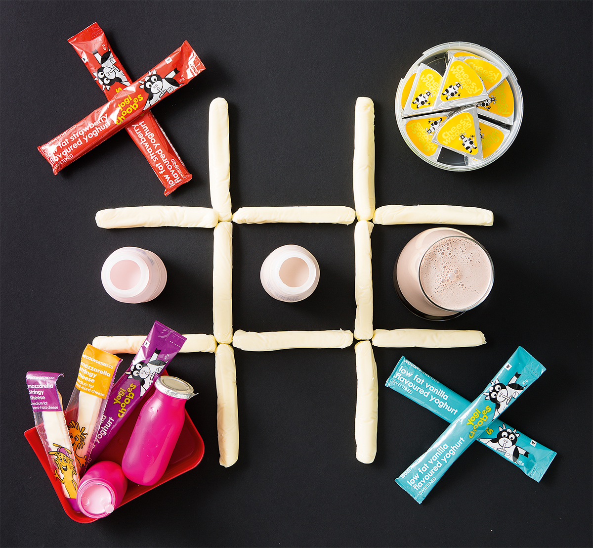 Kid-friendly dairy lunchbox treats