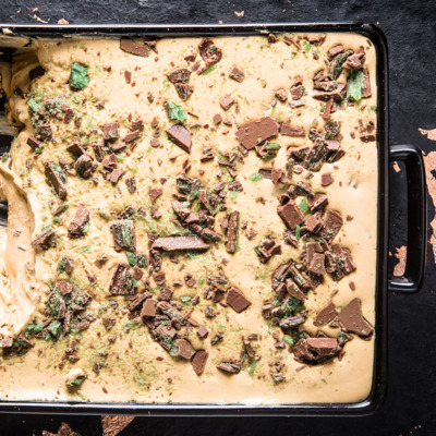 How to make easy Peppermint Crisp Tart