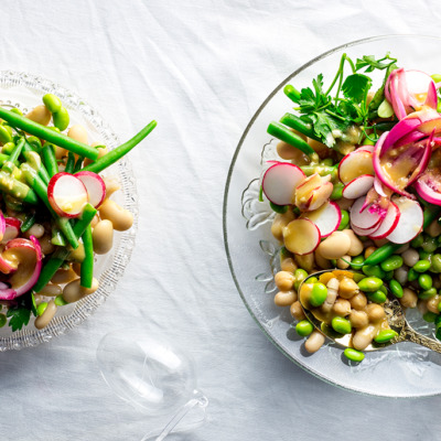 Edamame bean salad