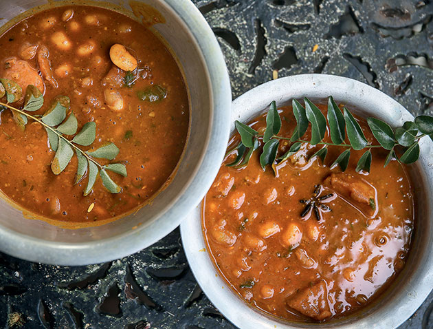 Bean curry recipe