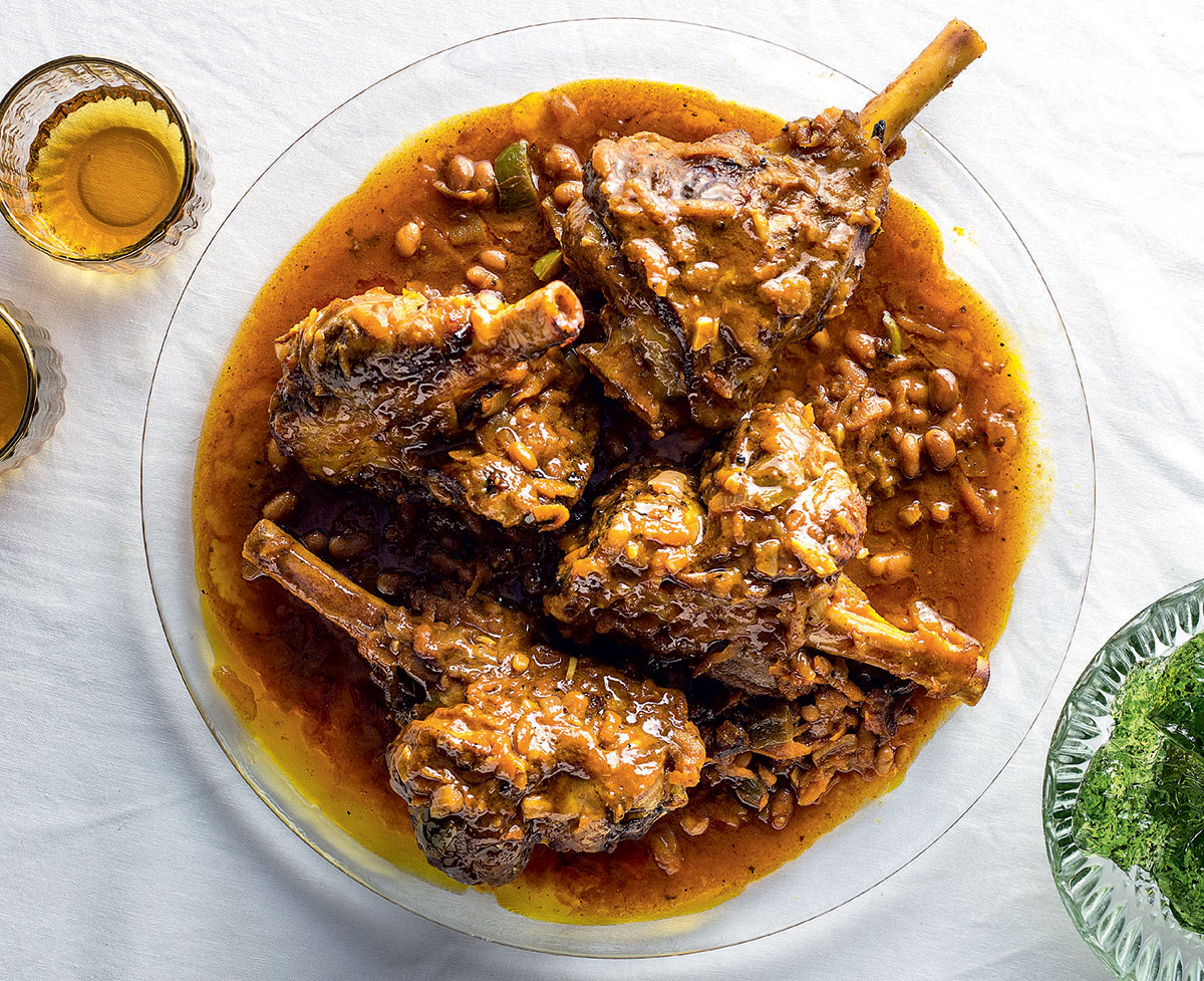 lamb shanks with chakalaka recipe