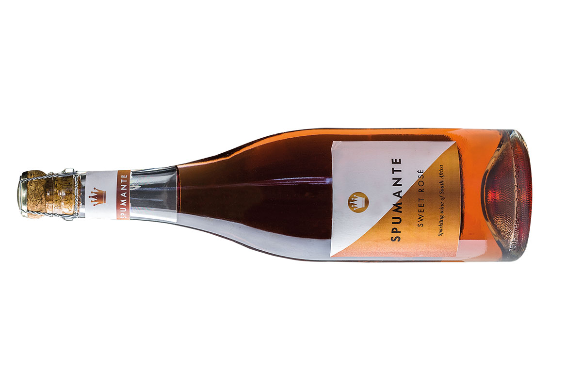Spumante sweet rosé