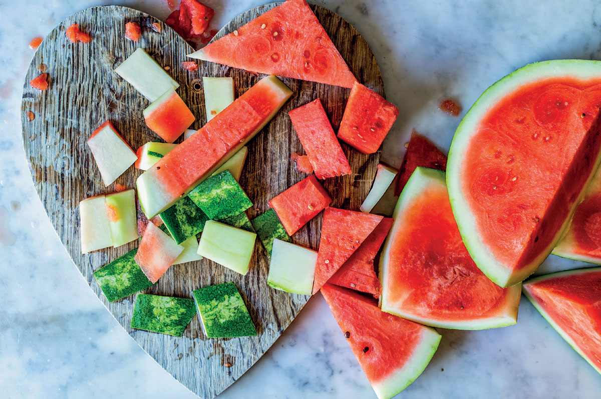 Easy pickled watermelon rind recipe