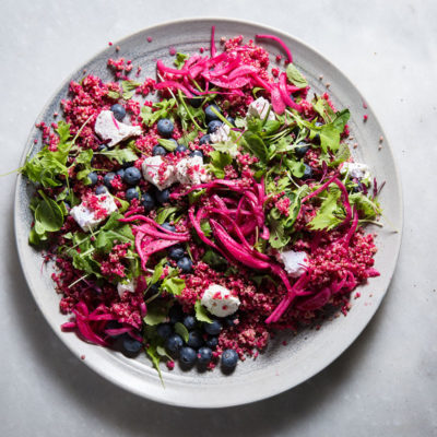 Quinoa beetroot bowl