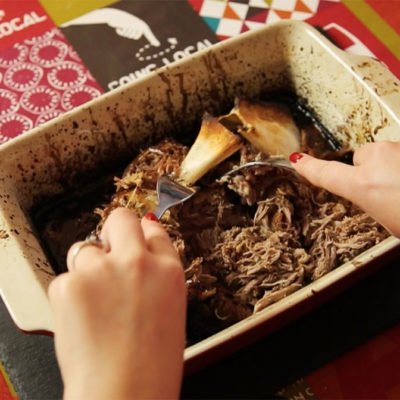 Try this easy pulled lamb shoulder slow roast