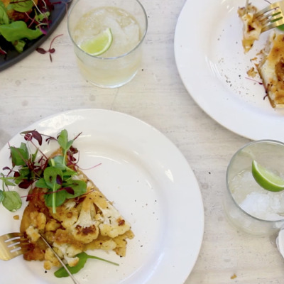 Watch: How to make cauliflower tarte tatin